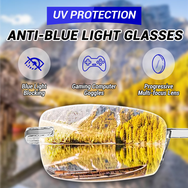 🔥Koop er één, krijg er één gratis🔥Stijlvolle leesbrillen met autofocus｜Blauwlichtfilter · De hele dag comfort en kristalhelder zicht