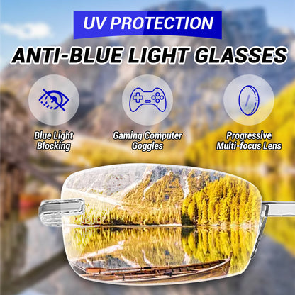 🔥Koop er één, krijg er één gratis🔥Stijlvolle leesbrillen met autofocus｜Blauwlichtfilter · De hele dag comfort en kristalhelder zicht