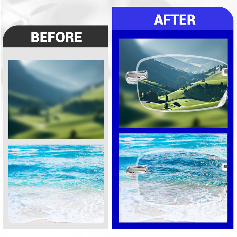 🔥Koop er één, krijg er één gratis🔥Stijlvolle leesbrillen met autofocus｜Blauwlichtfilter · De hele dag comfort en kristalhelder zicht