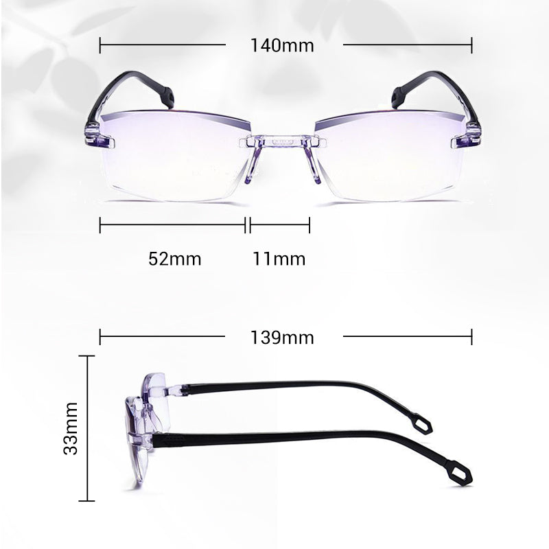 🔥Koop er één, krijg er één gratis🔥Stijlvolle leesbrillen met autofocus｜Blauwlichtfilter · De hele dag comfort en kristalhelder zicht