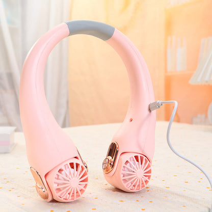 🥳2026 GROTE UITVERKOOP🥳💞Meer dan 50.000 verkocht!🍃💨 50 % KORTING! Halsventilator met airconditioning – Ultrastil, 360° draaibaar, 3 snelheden. Handsfree verkoeling, lange batterijduur. Een must-have voor de zomer! 😎🌬️