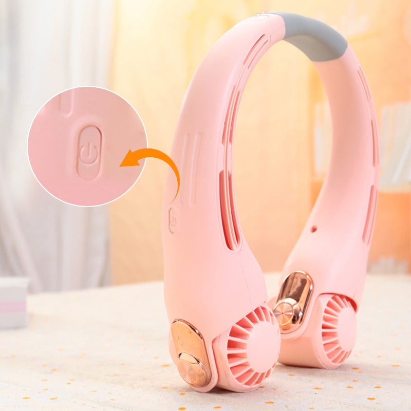 🥳2026 GROTE UITVERKOOP🥳💞Meer dan 50.000 verkocht!🍃💨 50 % KORTING! Halsventilator met airconditioning – Ultrastil, 360° draaibaar, 3 snelheden. Handsfree verkoeling, lange batterijduur. Een must-have voor de zomer! 😎🌬️