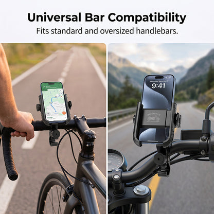 🎉 Uitverkoop 2026 — Meer dan 42.000 verkocht! 🚴‍♂️ Fiets-telefoonhouder met snelkoppeling – SecureLock & schokbestendige vulling